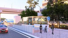 Greenpark Terminus Pedestrian Underpass Network design