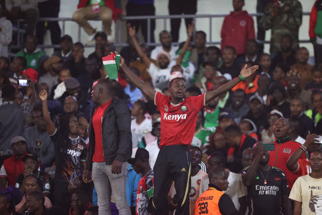 Highlights from the Kenya vs Angola match in the CHAN 2024 tournament