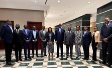 George Gachara (4th from left) among other attendees at the  Creative Africa Nexus - CANEX program at hashtag#IATF2025