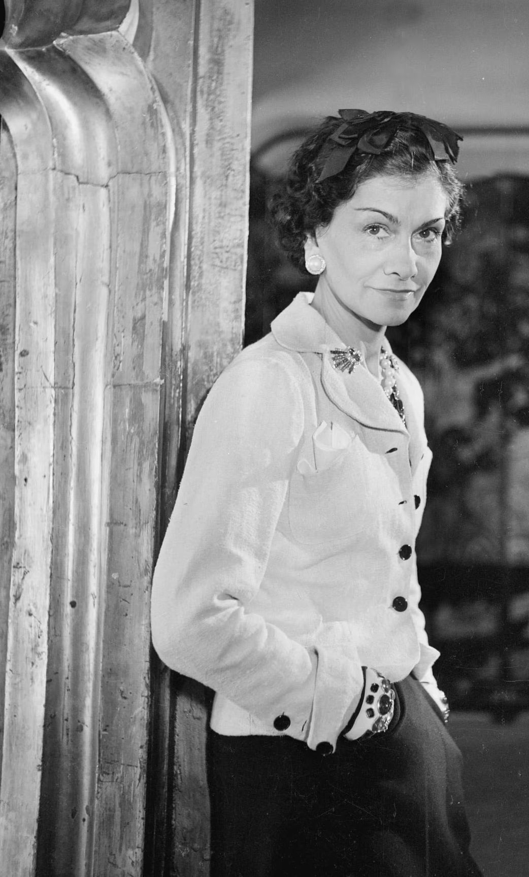 Gabrielle 'Coco' Chanel, founder of Chanel
