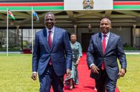 File image of President William Ruto with his deputy Kithure Kindiki