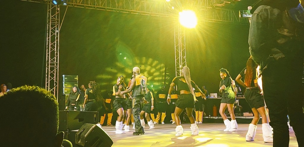 Award-winning Kenyan singer Willy Paul [performing at the Furaha City Festival