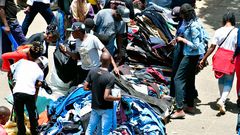 Hawkers in Nairobi CBD