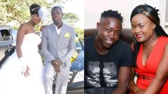 A past image of Rachael and her late hubby Ezekiel Otuoma