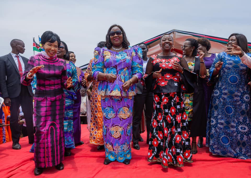 First Lady Rachel Ruto in the company of other leaders marking International Women’s Day 2025 in Homa Bay County