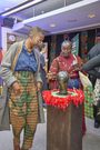 Guests view artisanal crafts displayed at the launch of the UK/Kenya Season 2025 in Nairobi