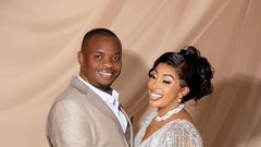 Kennedy Rapudo and his partner Amber Ray