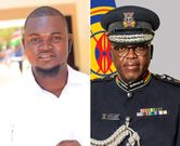 A collage of Albert Ojwang and DIG Eliud Lagat