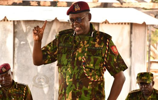 Deputy Inspector General of the Kenya Police Service, Eliud Kipkoech Lagat