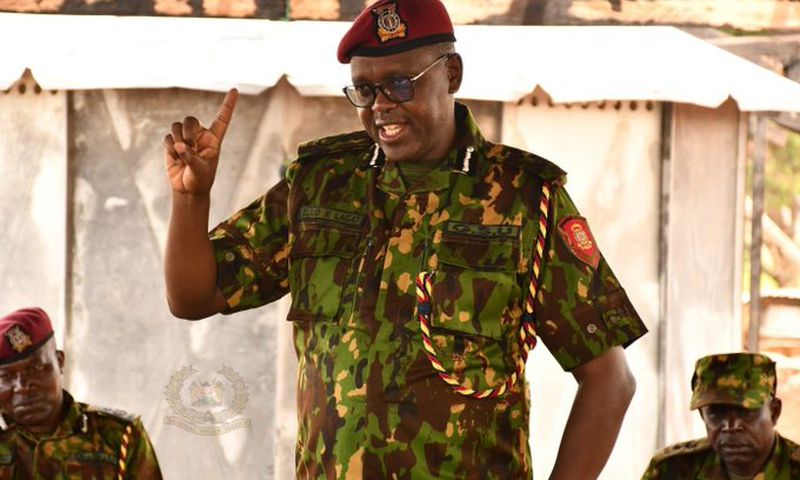 Deputy Inspector General of the Kenya Police Service, Eliud Kipkoech Lagat