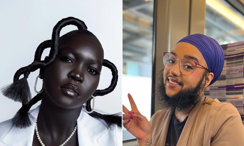 Nyakim Gatwech & Harnaam Kaur