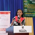 KUCCPS CEO Agnes Wahome  at a past event