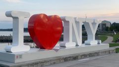 I love NewYork sign