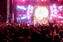 Khaligraph Jones performing at the Machakos at Unleash Your Edge Fiesta