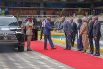 President Ruto arriving at the COMESA 24th summit of heads of state and government in Nairobi on October 9, 2025