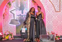 Judysheila Mugo (Director of Content, Pulse East Africa. Lead organiser of the Pulse Influencer Awards Kenya and Uganda for 5 years in a row in Kenya and 2 years in Uganda) with Kalondu Musyimi (Media & Blogger Influencer Of The Year)