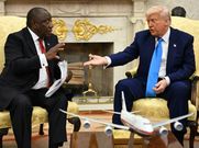 File image of presidents Cyril Ramaphosa (South Africa) and Donald Trump (U.S.)