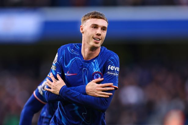 Chelsea forward Cole Palmer on the pitch