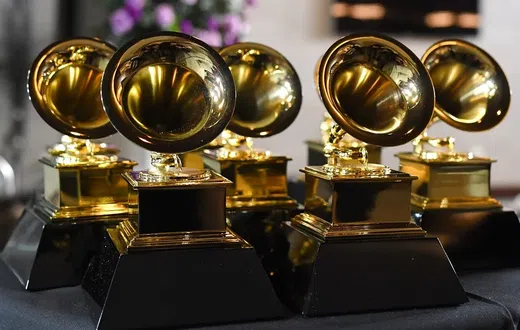 Grammy Awards trophies