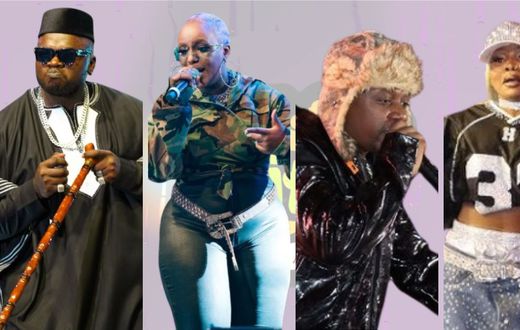 Top acts who performed at the Furaha City Festival on December 7, 2024 - Khaligraph Jones, Femi One, Rayvanny and Zuchu