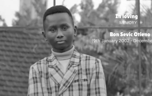 The late Bon Sevic Otieno