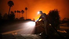 Los Angeles area is currently grappling with devastating wildfires