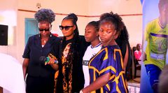 Rachael Otuoma introduces step daughter during Ezekiel's memorial on January 9, 2025