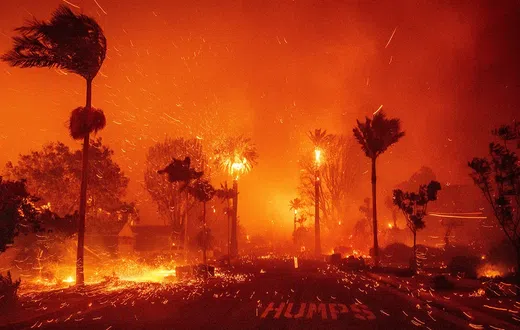 Los Angeles area is currently grappling with devastating wildfires