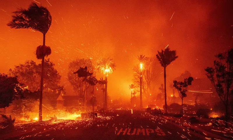 Los Angeles area is currently grappling with devastating wildfires