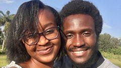 A past image of Gloria Kyallo and her ex boyfriend Ken