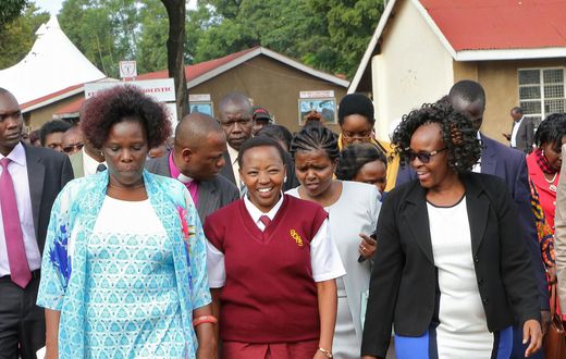 Rachel Ruto at Butere Girls High School