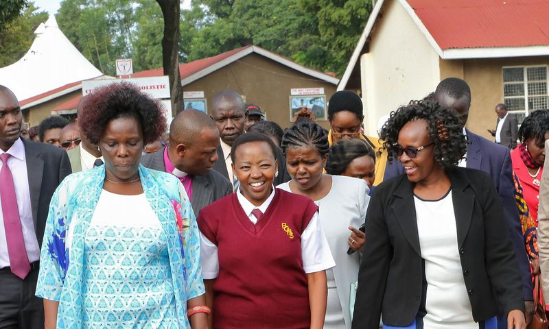Rachel Ruto at Butere Girls High School