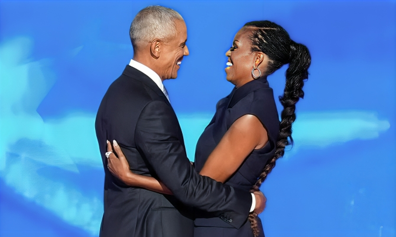 Barack Obama and Michelle Obama