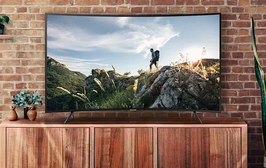 A television set