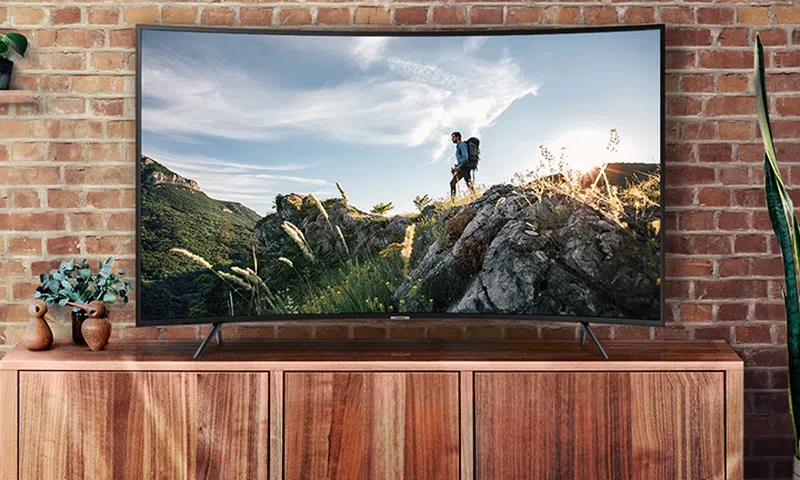 A television set