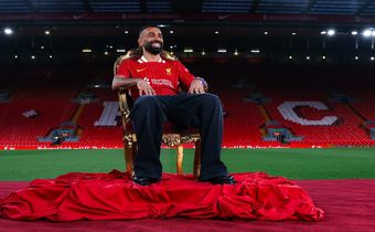 Liverpool forward and Egyptian international Mohamed Salah