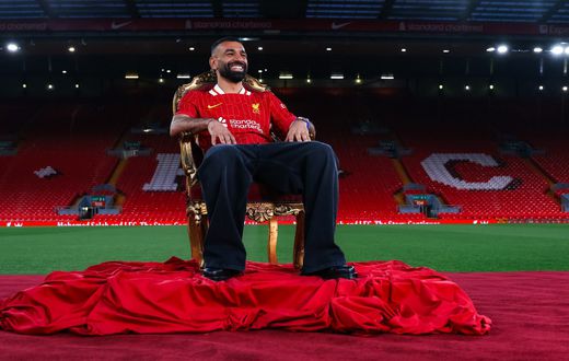 Liverpool forward and Egyptian international Mohamed Salah