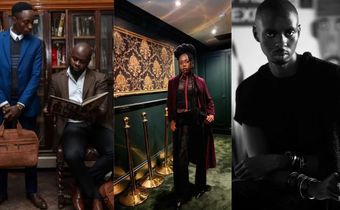 Kevin Abwova of Kisero, Sharon Wendo of Epica Jewellery and Jamie Bryan Kimani, founder of Sevaria.
