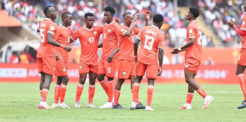 How 10-man Harambee Stars defied the odds to shine over Morocco in CHAN 2024 clash