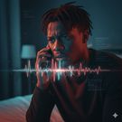 Strange background noises like clicking, static, or distant echoing during your phone calls