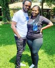 A past image of comedian Prof Hamo and his baby mama Jemutai