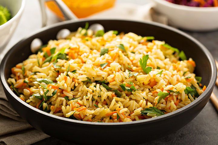Vegetable rice