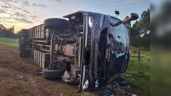 A vehicle that's been involved in an accident