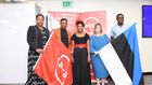 Absa Kenya Business Banking Director Elizabeth Wasunna, Cleaning the Airwaves (CTA's) Richard Njau, Golden Connections International CEO Makena Mathiu, Honorary Consul for the Republic of Estonia in Kenya Kadri Ayal and Dr. Theo Wangata