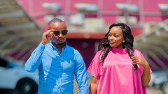 Kabi WaJesus with his wife Milly WaJesus