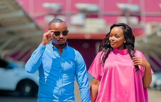 Kabi WaJesus with his wife Milly WaJesus
