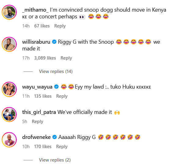 Funniest reactions to Snoop Dogg’s viral post featuring Gachagua
