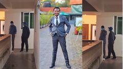 Mumias East MP Peter Salasya and the men who stormed the Mombasa hotel to arrest the him