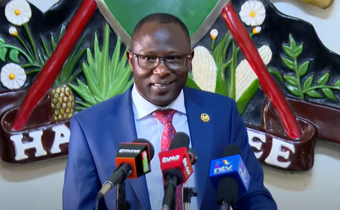 Chairperson of the Independent Electoral and Boundaries Commission (IEBC) Erastus Edung Ethekon