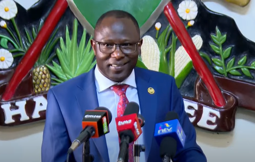 Chairperson of the Independent Electoral and Boundaries Commission (IEBC) Erastus Edung Ethekon